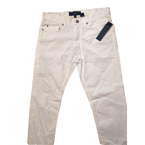 Marc by Marc Jacobs Canvas White New Uniform Fit Straight Leg Jeans 30x34 - Picture 9 of 16